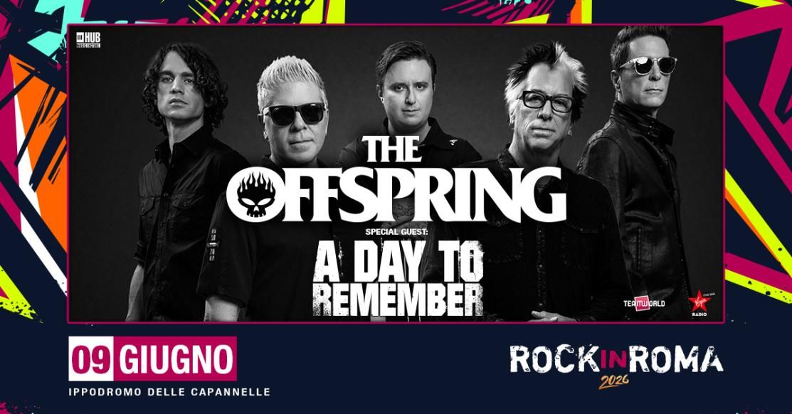The Offspring: in concerto a Roma il 9 giugno 2026. Tutte le info