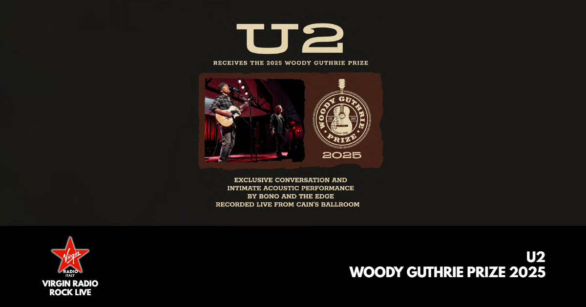 U2 – “Woody Guthrie Prize 2025” – con Giulia Salvi