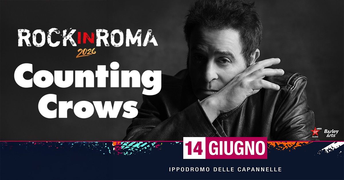 Counting Crows: UFFICIALE in concerto a Roma il 14 giugno 2026. Tutte le info e biglietti