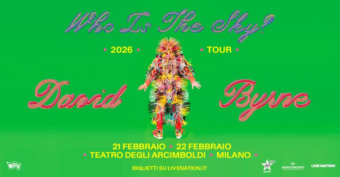 David Byrne in concerto a Milano