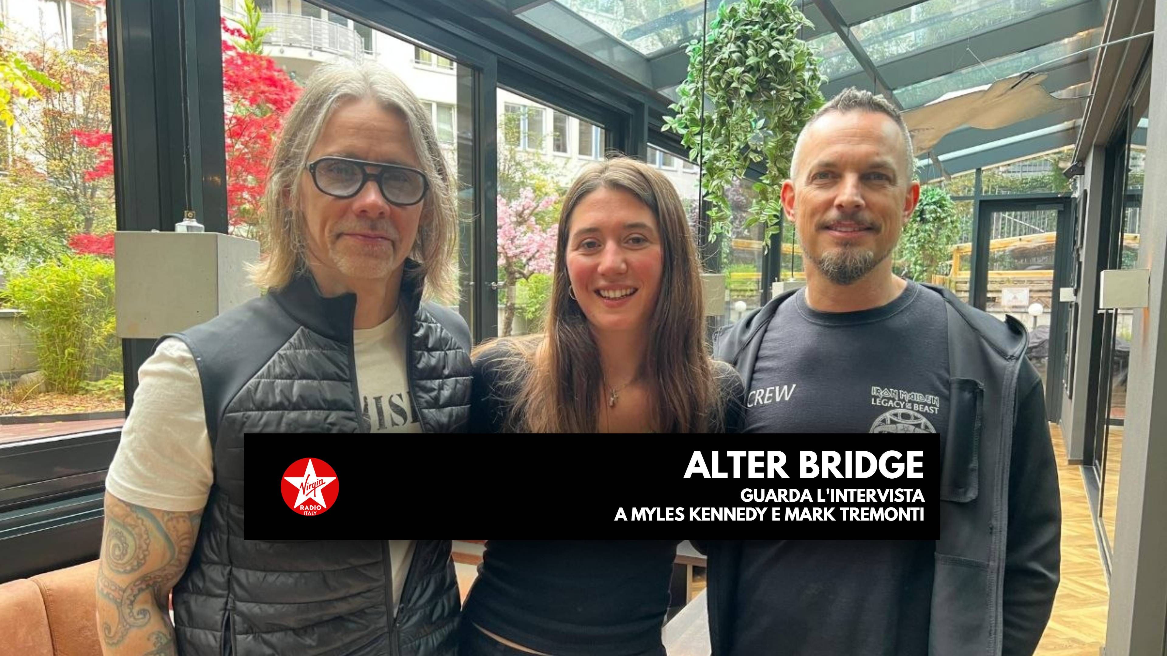 Alter Bridge: guarda l'intervista a Virgin Radio