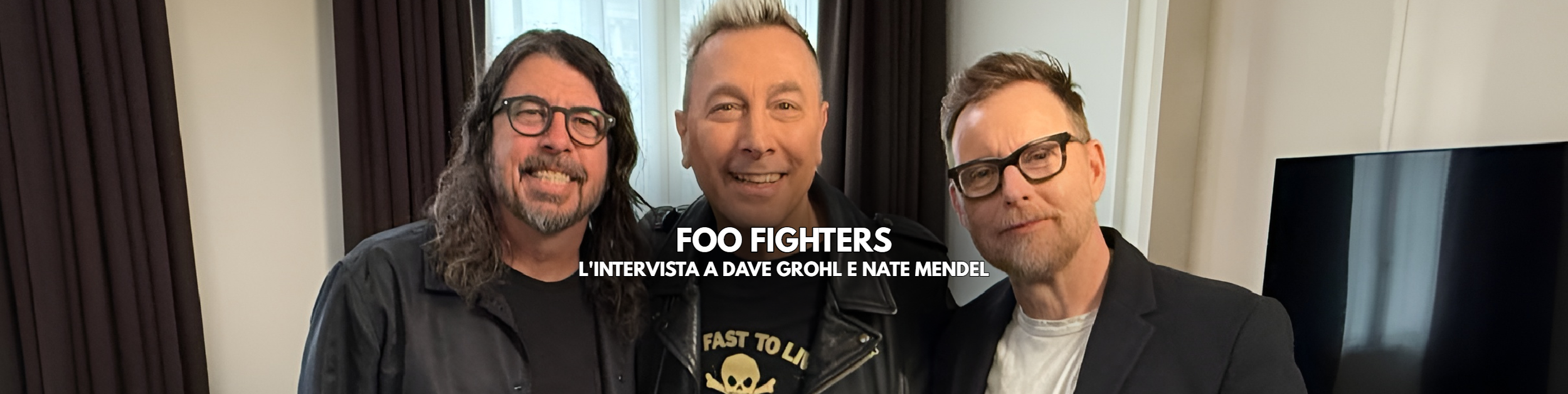 Foo Fighters: guarda l'intervista a Dave Grohl e Nate Mendel