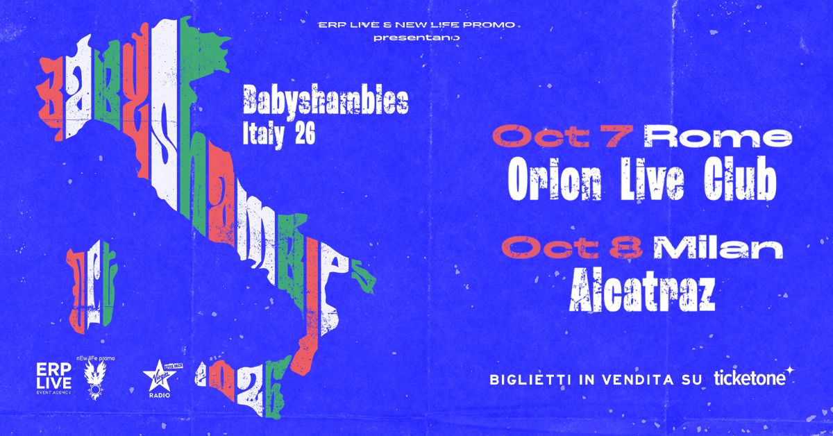 Babyshambles: UFFICIALE due concerti in Italia il 7 e l'8 ottobre. Tutte le info
