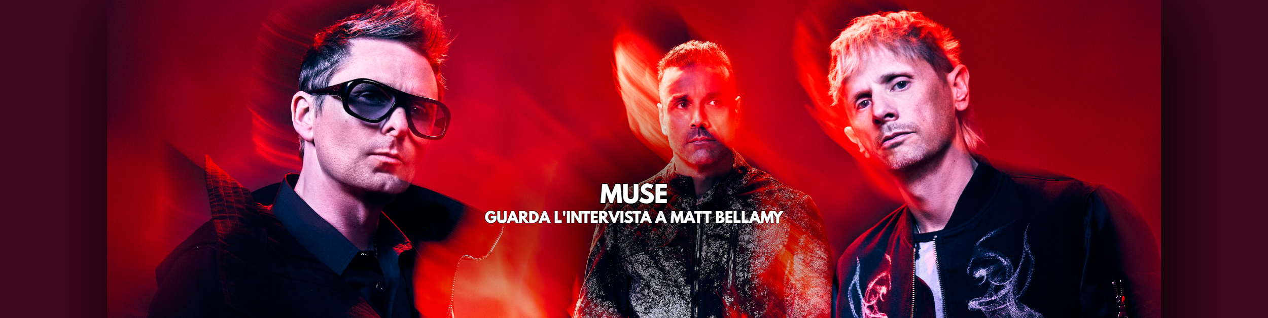 Muse: guarda l'intervista a Matt Bellamy