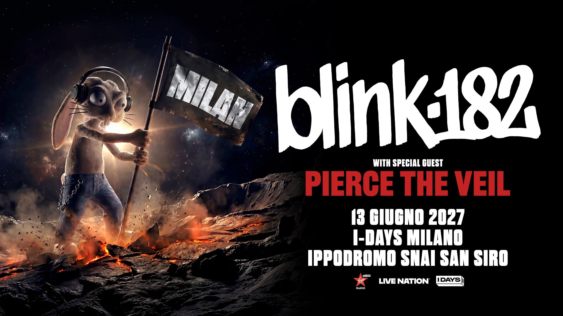 Blink-182: UFFICIALE in concerto a I-Days Milano 2027. Tutte le info e biglietti