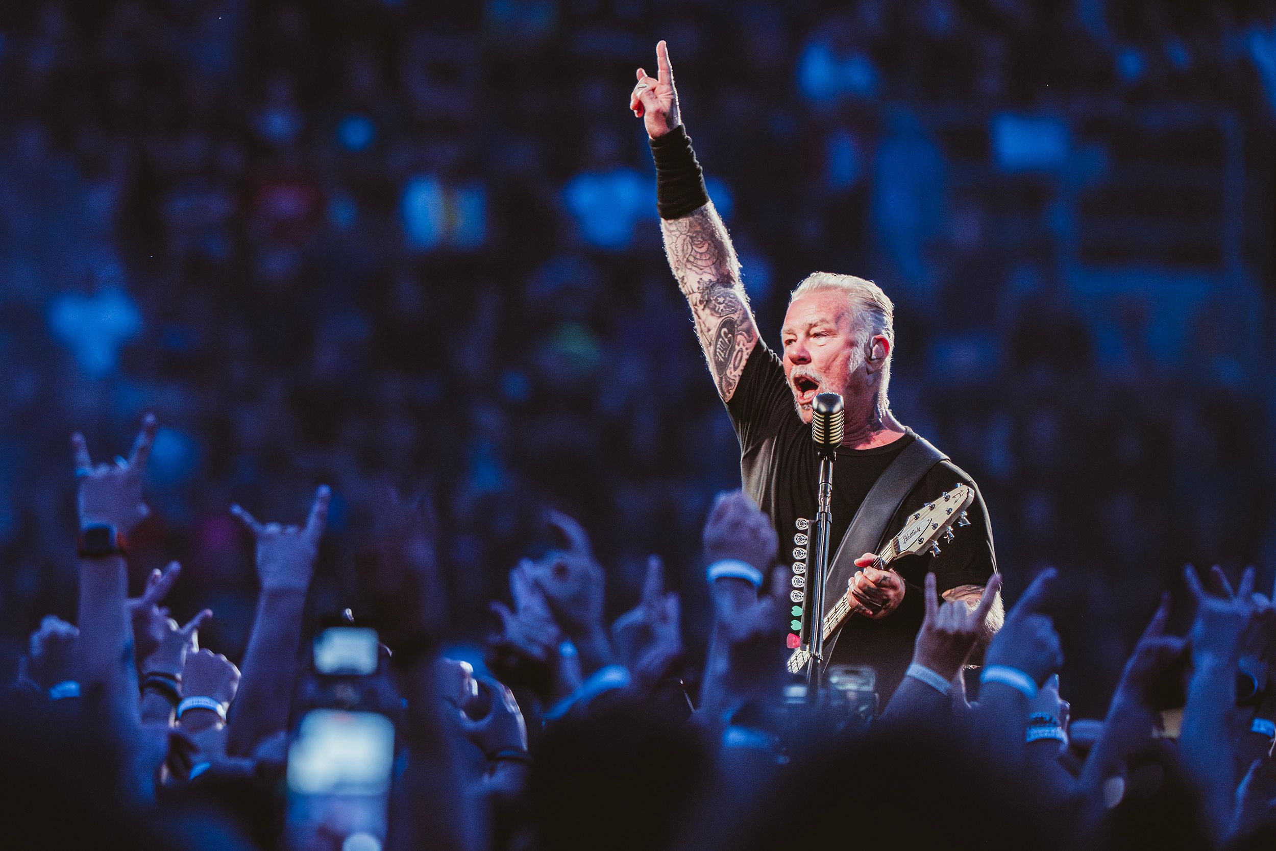 Metallica: le foto più belle e la scaletta del concerto a Bologna