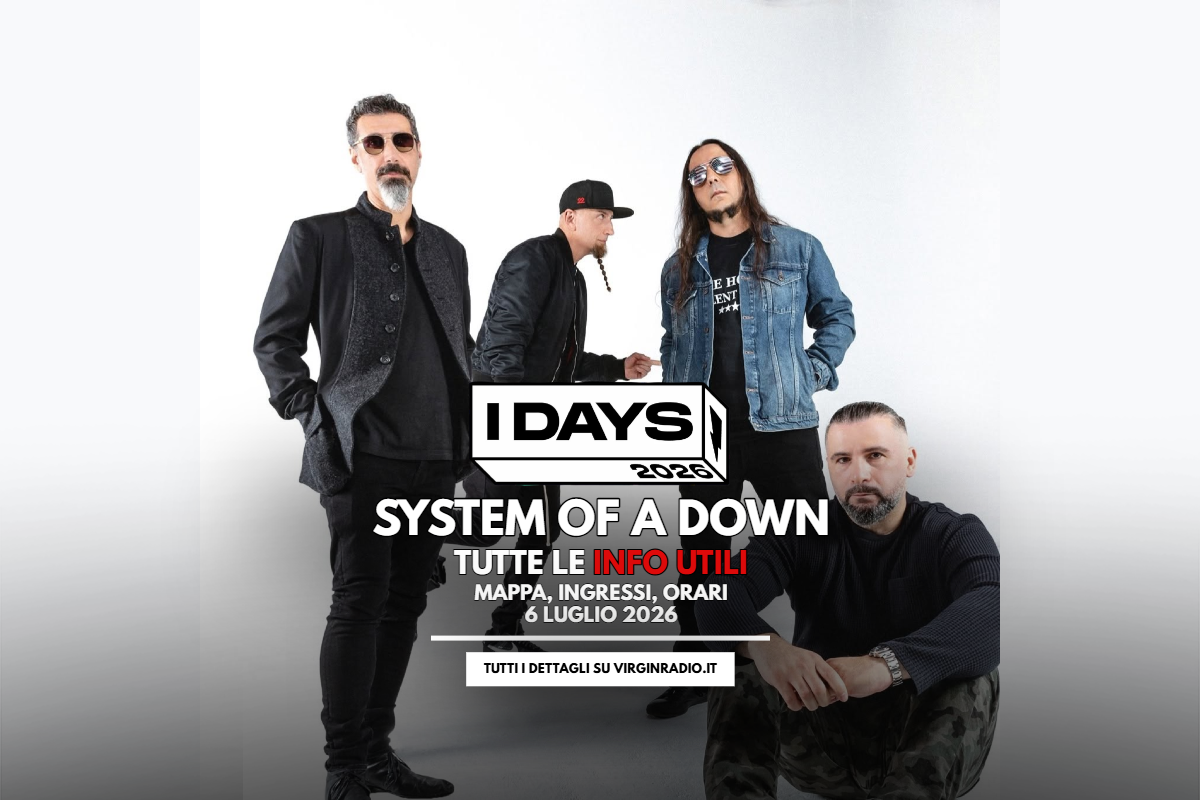 System Of A Down: tutte le info utili (ingressi, mappa, orari) per il live a I-Days Milano del 6 luglio 2026