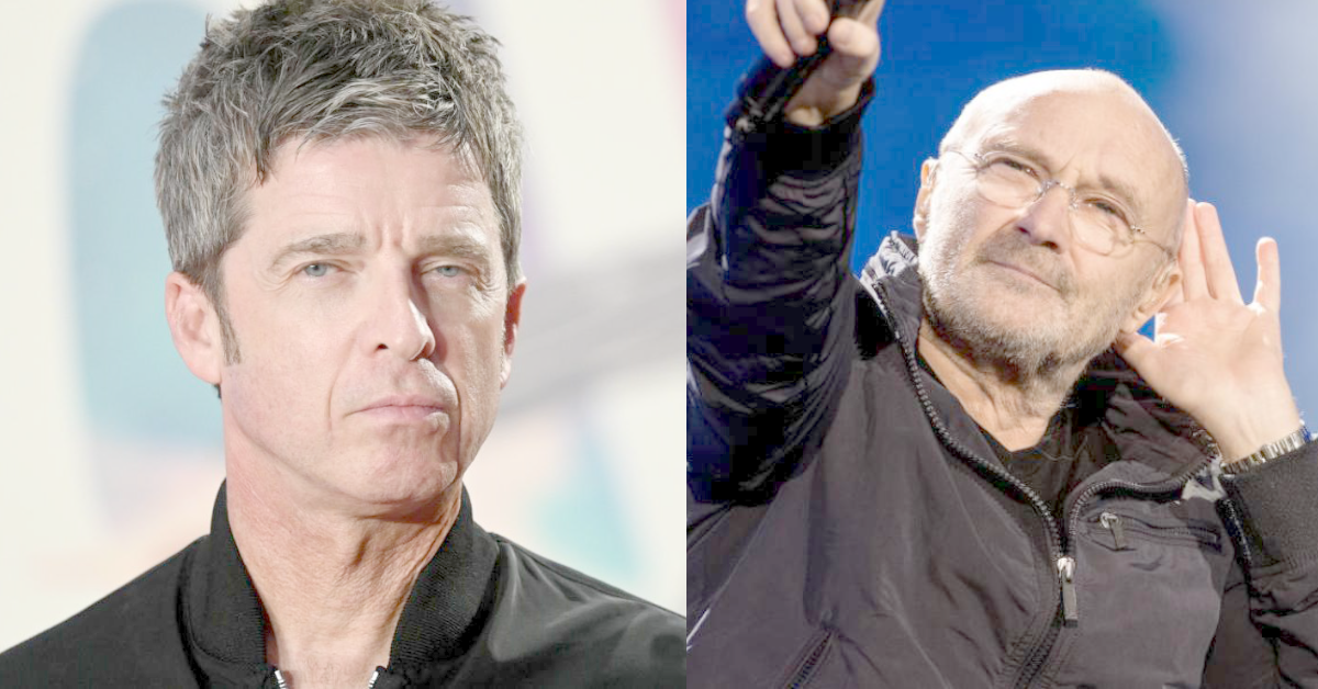 Phil Collins e Noel Gallagher faccia a faccia alla Rock & Roll Hall of Fame: “Gli concedo il beneficio del dubbio”