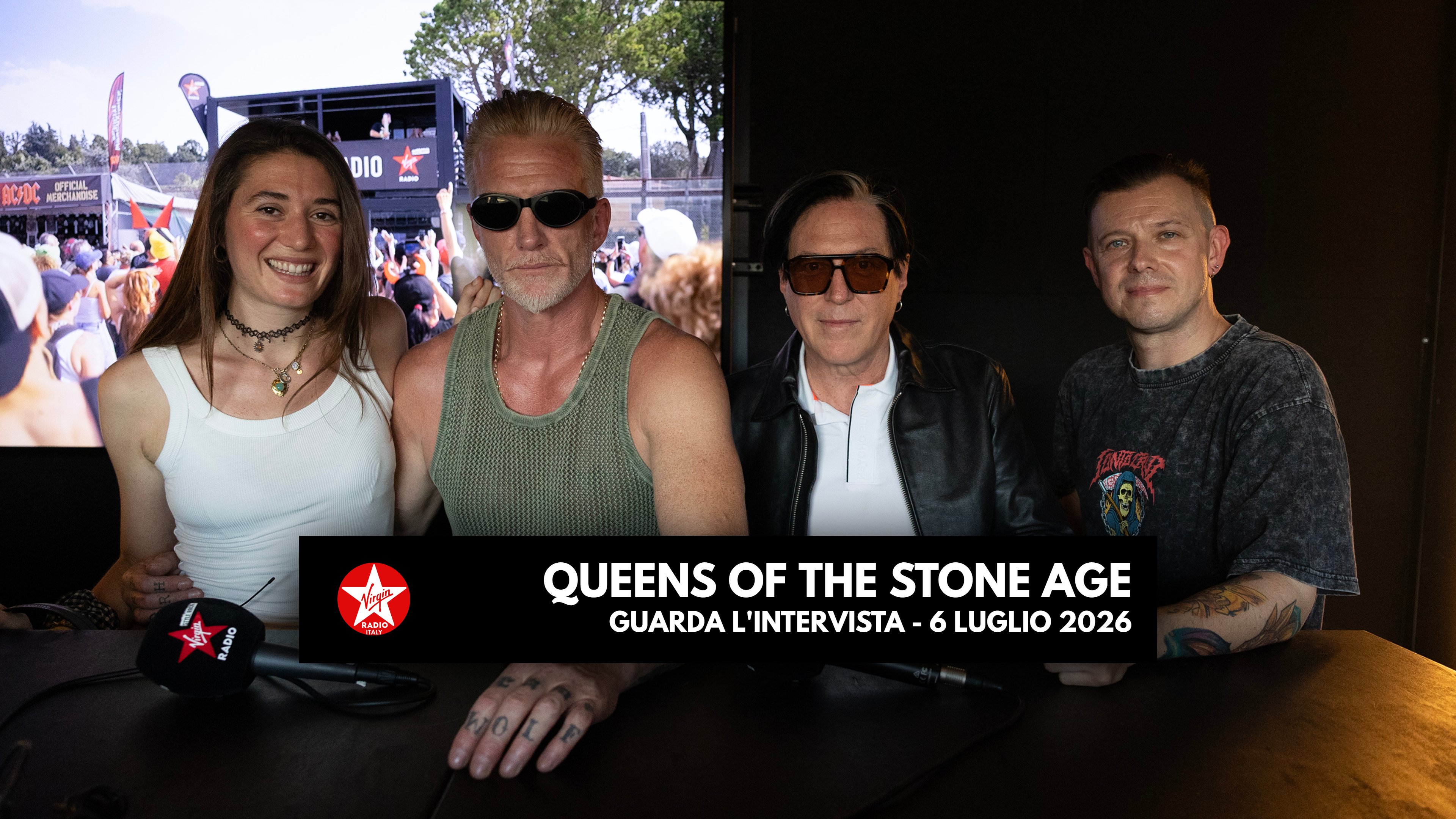 Queens Of The Stone Age: guarda l'intervista a Virgin Radio - 6 luglio 2026