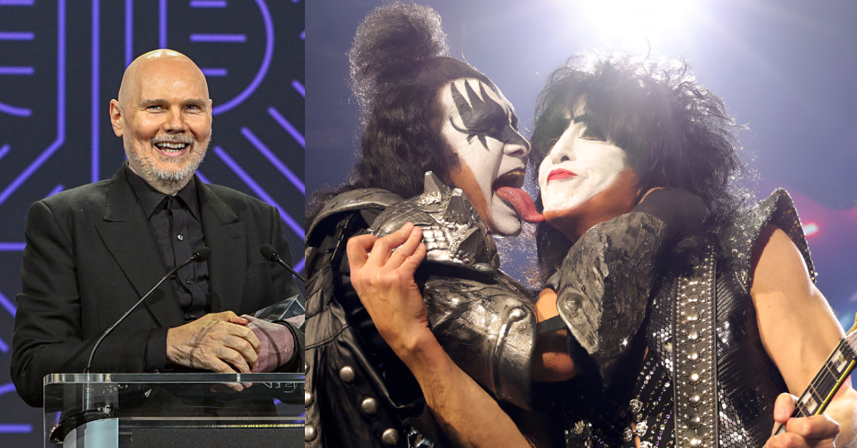 KISS, per Billy Corgan Paul Stanley e Gene Simmons sono "due dei più grandi frontman nella storia del rock"