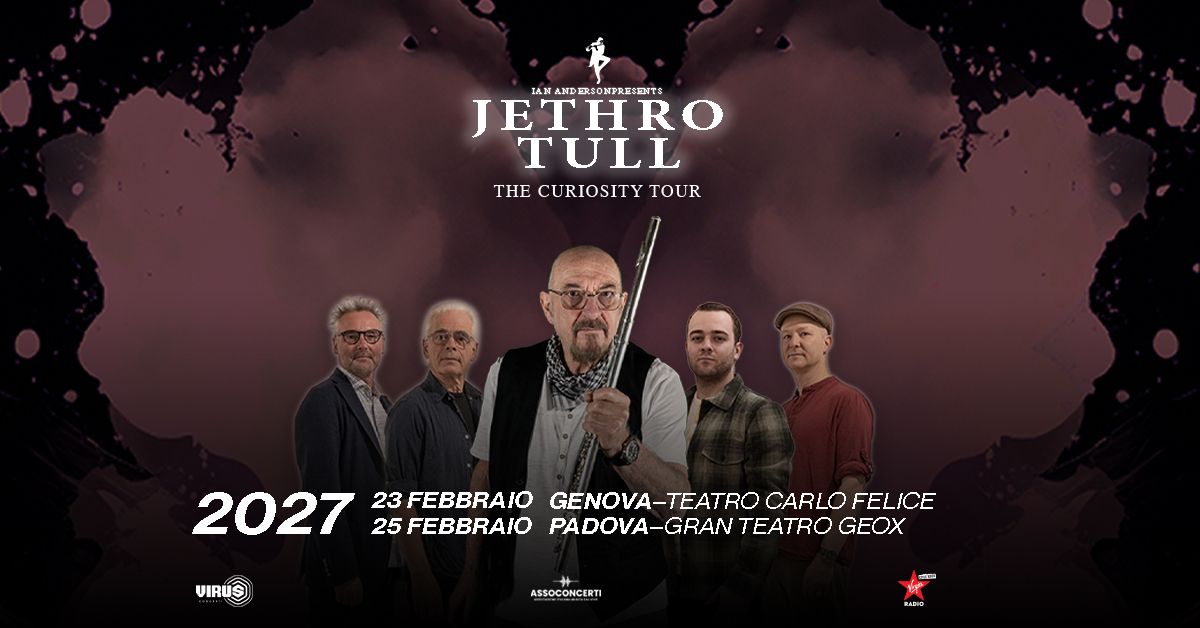 Jethro Tull: UFFICIALE due concerti in Italia nel 2027. Tutte le info e biglietti