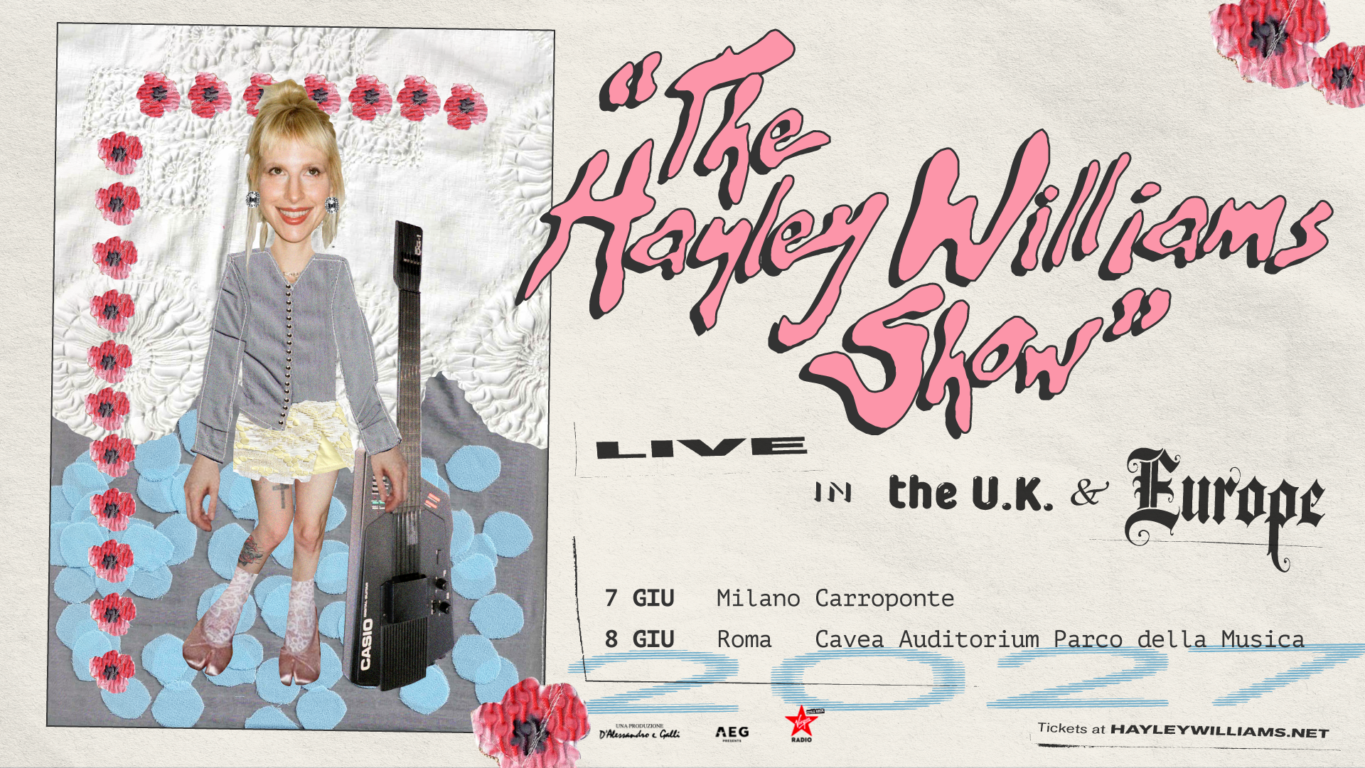 Hayley Williams: UFFICIALE due concerti in Italia nel 2027. Tutte le info e biglietti