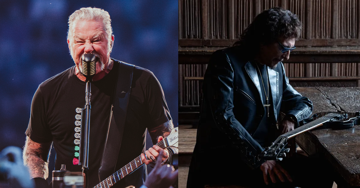 Metallica, James Hetfield: "Tony Iommi dei Black Sabbath è il chitarrista più influente nella storia del rock"