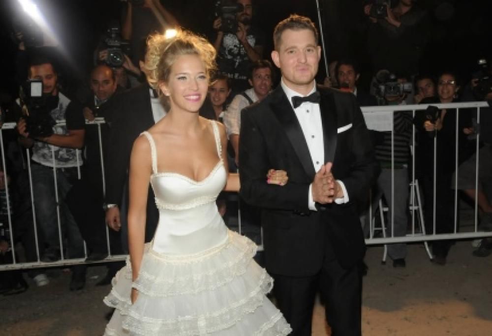 Michael Bublé sposo in difficoltà