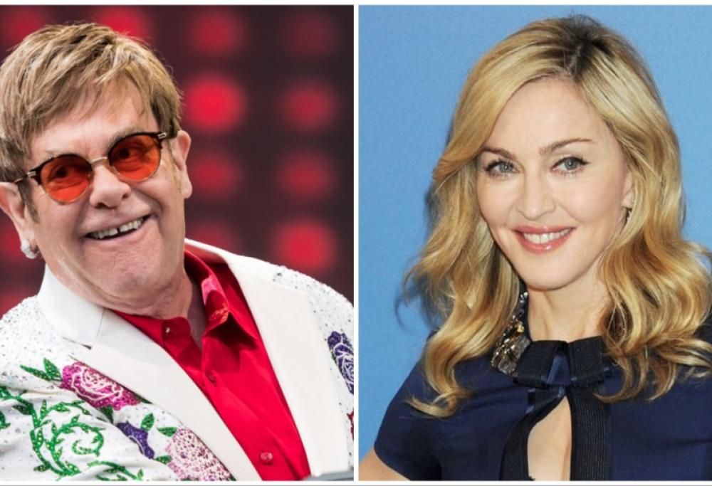 Madonna ed Elton John finalmente fanno la pace