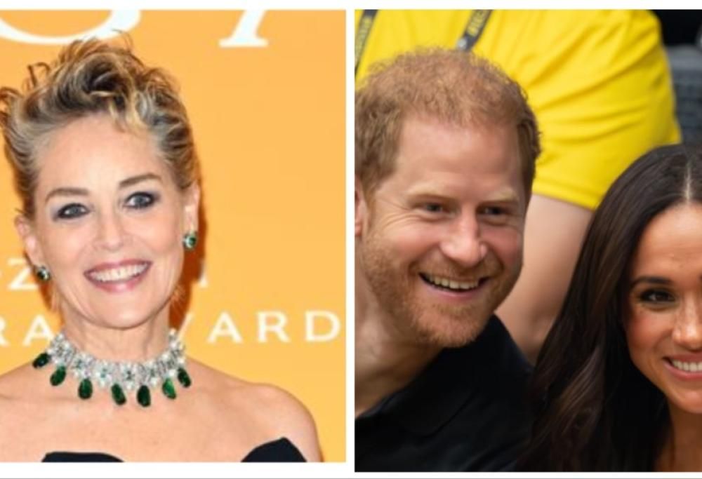 Sharon Stone difende Harry e Meghan dalle accuse dei dipendenti