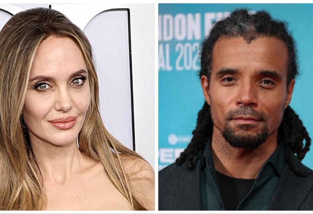 Angelina Jolie felice con il rapper Akala