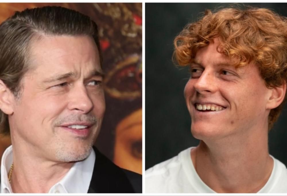 Brad Pitt rende omaggio a Jannik Sinner e dice: è davvero straordinario