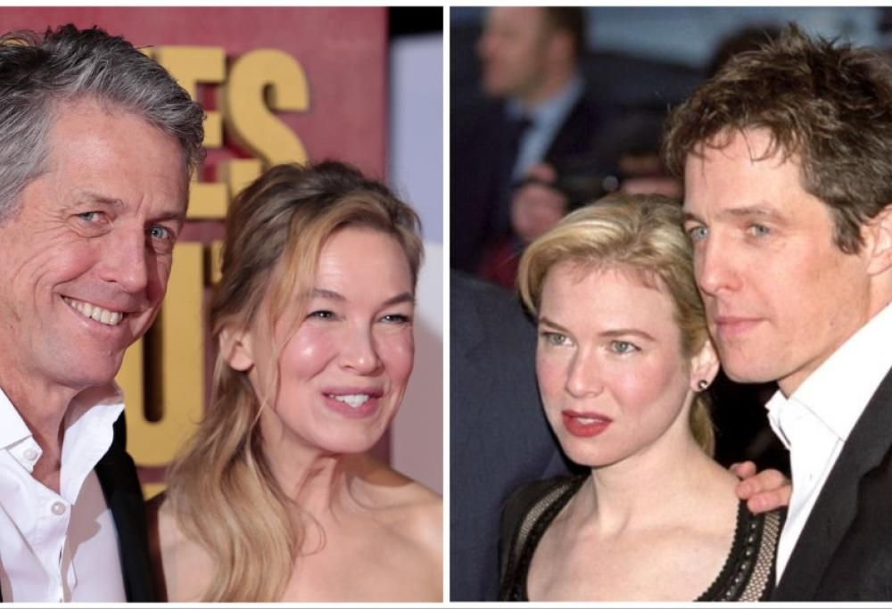 Hugh Grant e Renee Zellweger: ieri e oggi