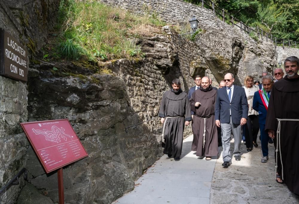 Il Principe Alberto in visita in Toscana