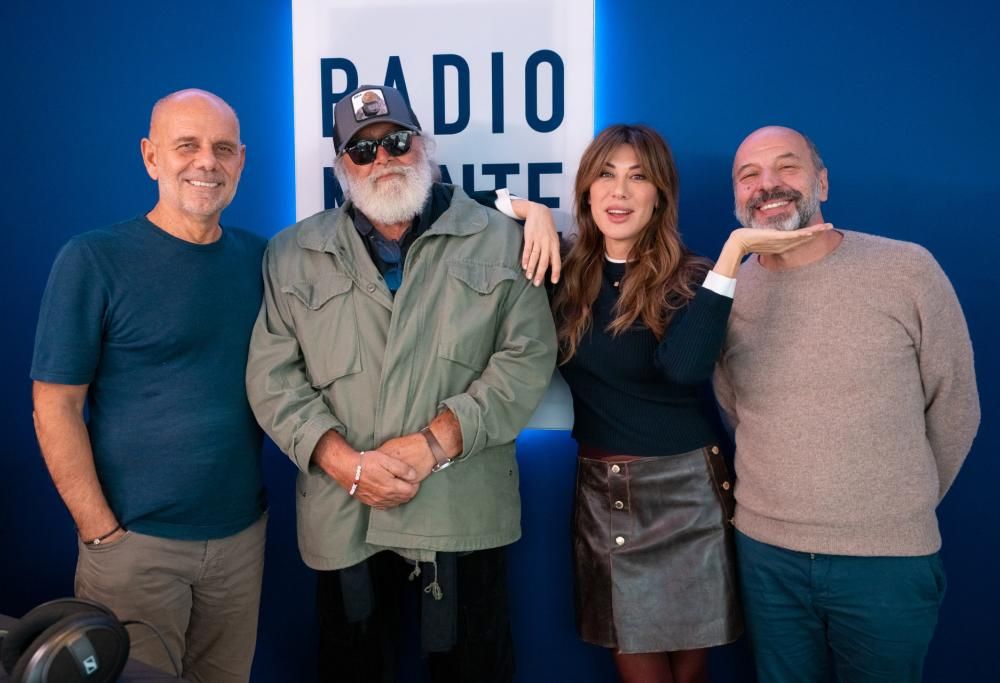 Virginia Raffaele, Aldo Baglio, Diego Abatantuono e Riccardo Milani ospiti di Radio Monte Carlo: le foto più belle
