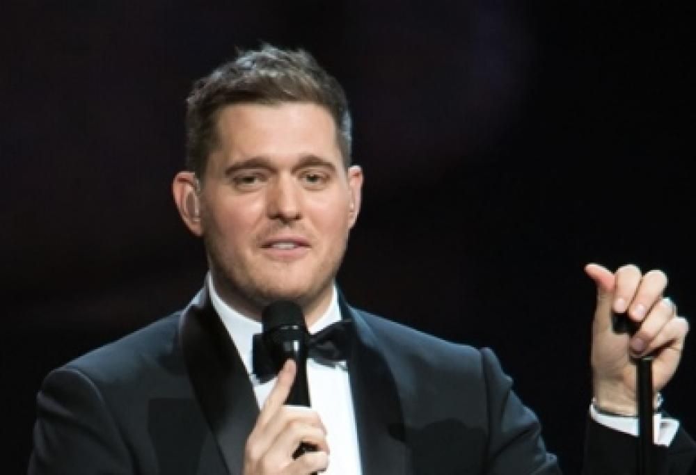 Michael Bublé registra un video per un fan malato