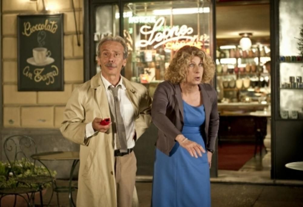 Angela Finocchiaro nel film “Ci vuole un gran fisico”