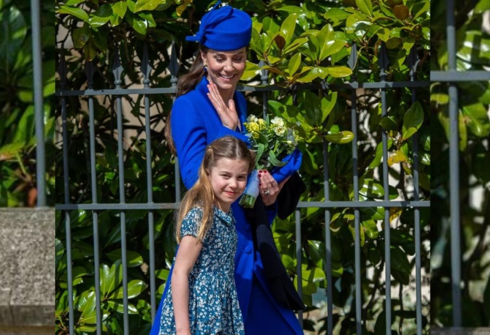 Kate Middleton in bicicletta e Charlotte irresistibile: le nuove foto dei Reali