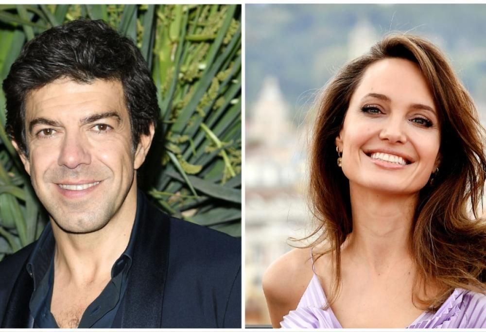 Pierfrancesco Favino e Angelina Jolie: le prime foto insieme