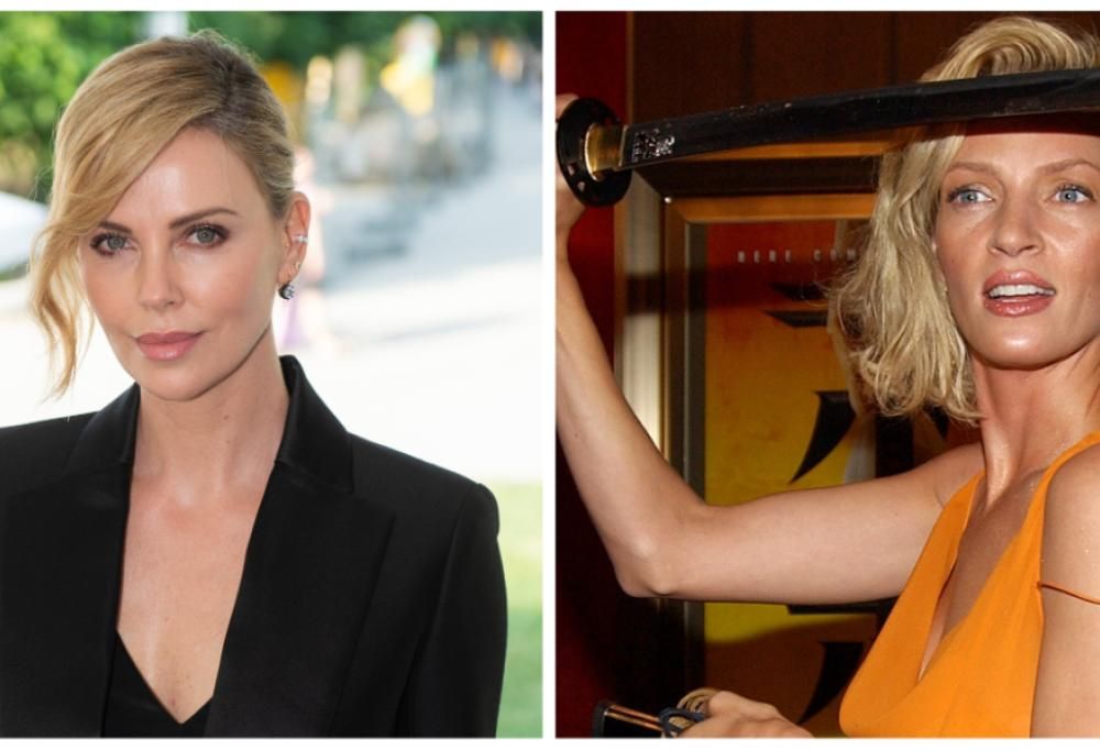 Charlize Theron e Uma Thurman: che botte, a Roma! Le foto
