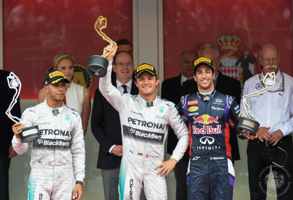 Gran Premio di Monaco 2014: la premiazione