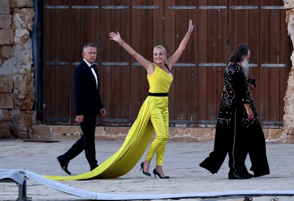 Sharon Stone strepitosa a Siracusa!