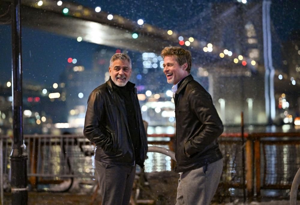 Brad Pitt e George Clooney sempre più legati