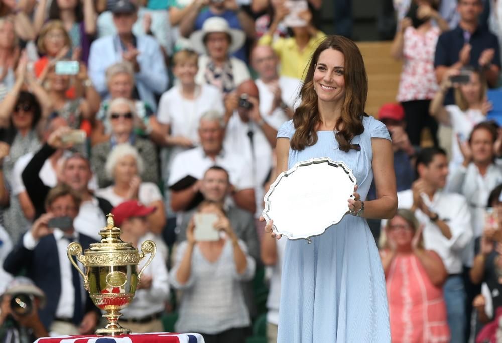 Kate Middleton regina di Wimbledon