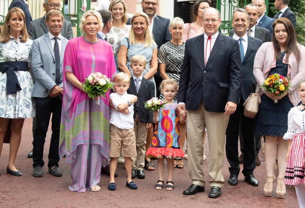 I gemellini Jacques e Gabriella: piccole star al tradizionale pic nic di inizio settembre