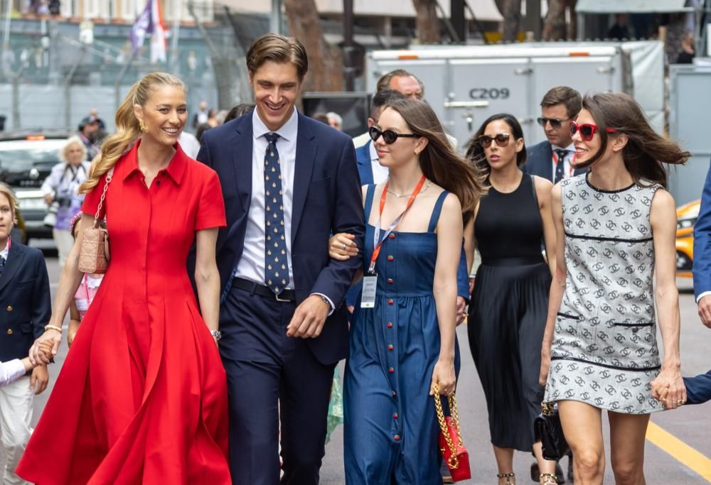 Charlotte Casiraghi incantevole a Roma