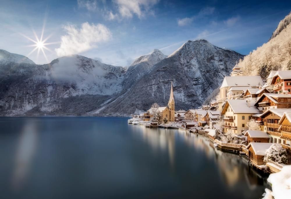 I borghi innevati più belli del mondo