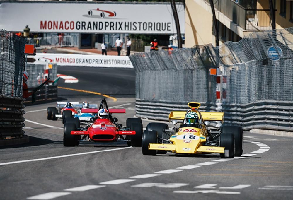 In pista a Monte Carlo i bolidi del passato