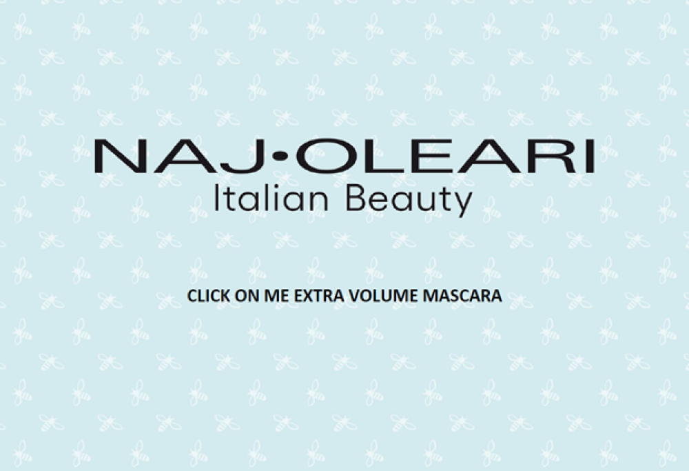 Con Naj Oleari Beauty è arrivato Click On Me, l’irrinunciabile mascara!