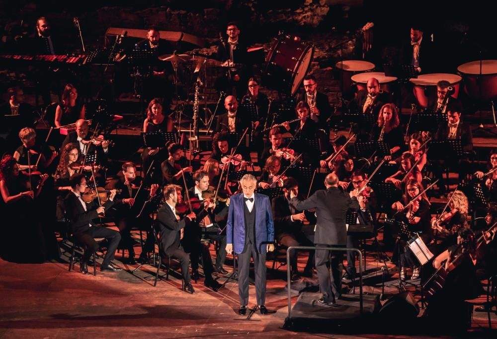 Andrea Bocelli a Taormina: le foto più belle