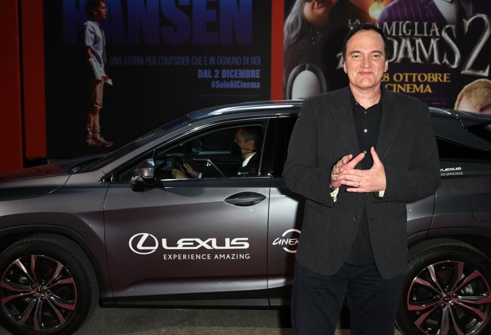 Quentin Tarantino e altre star del cinema sul red carpet della Festa del Cinema di Roma