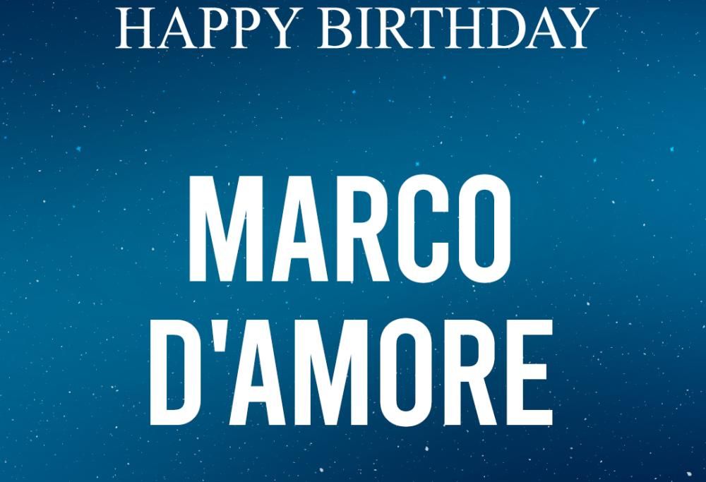 Happy Birthday – Il fortissimo gruppo di Monaco: i ricordi di Marco D’Amore
