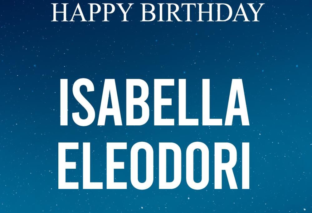 Happy Birthday – Quando i sogni si realizzano: Isabella Eleodori e Radio Monte Carlo