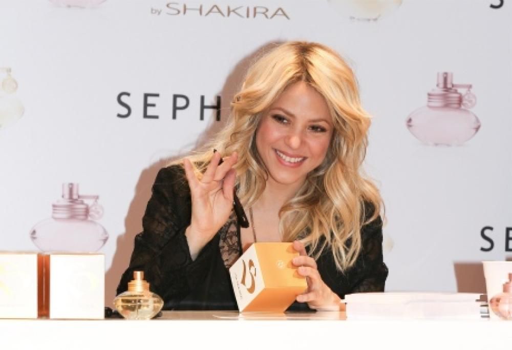 La famiglia felice di Shakira