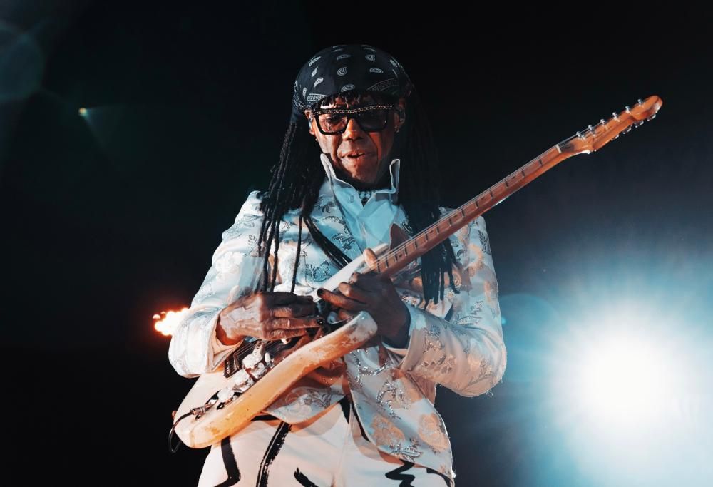 Nile Rodgers & Chic live : le foto più belle