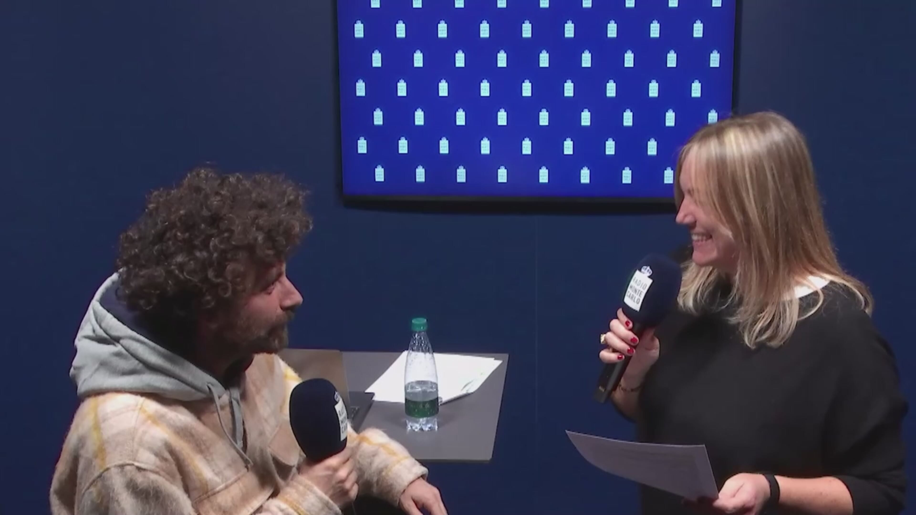 Gio Evan ospite di Radio Monte Carlo