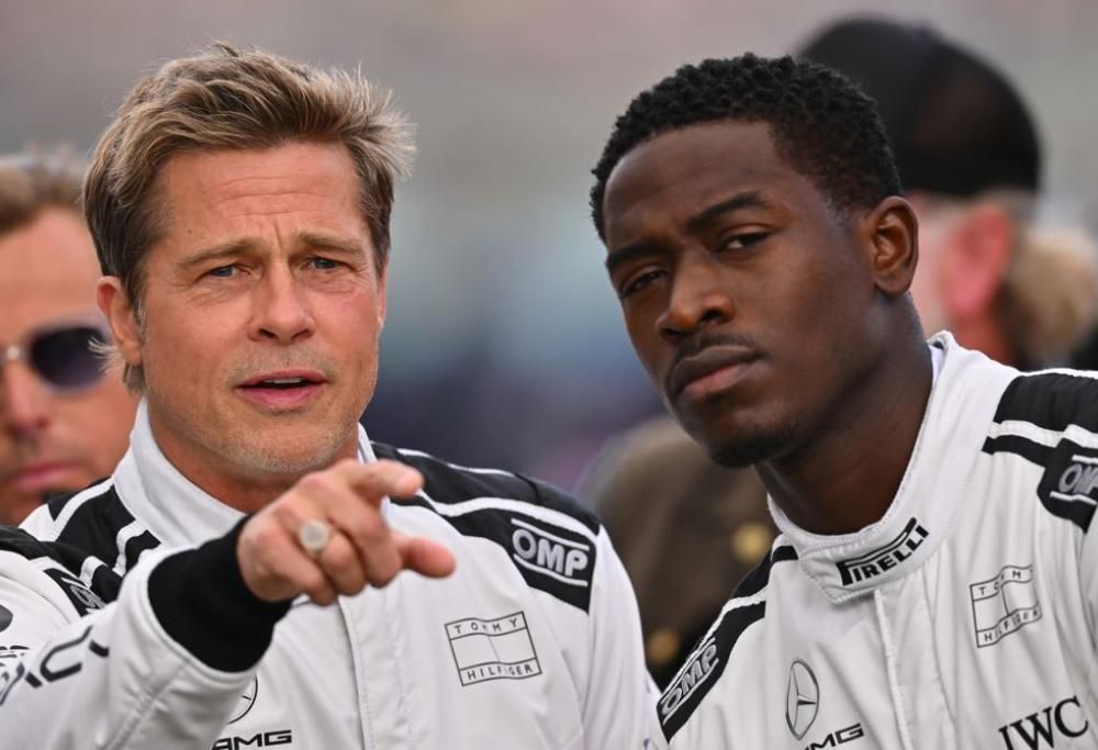 Brad Pitt: le foto più belle dal set del nuovo film