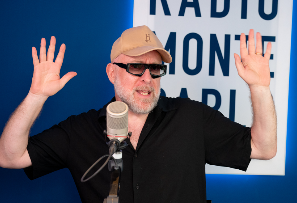 Mario Biondi ospite di Radio Monte Carlo: le foto più belle