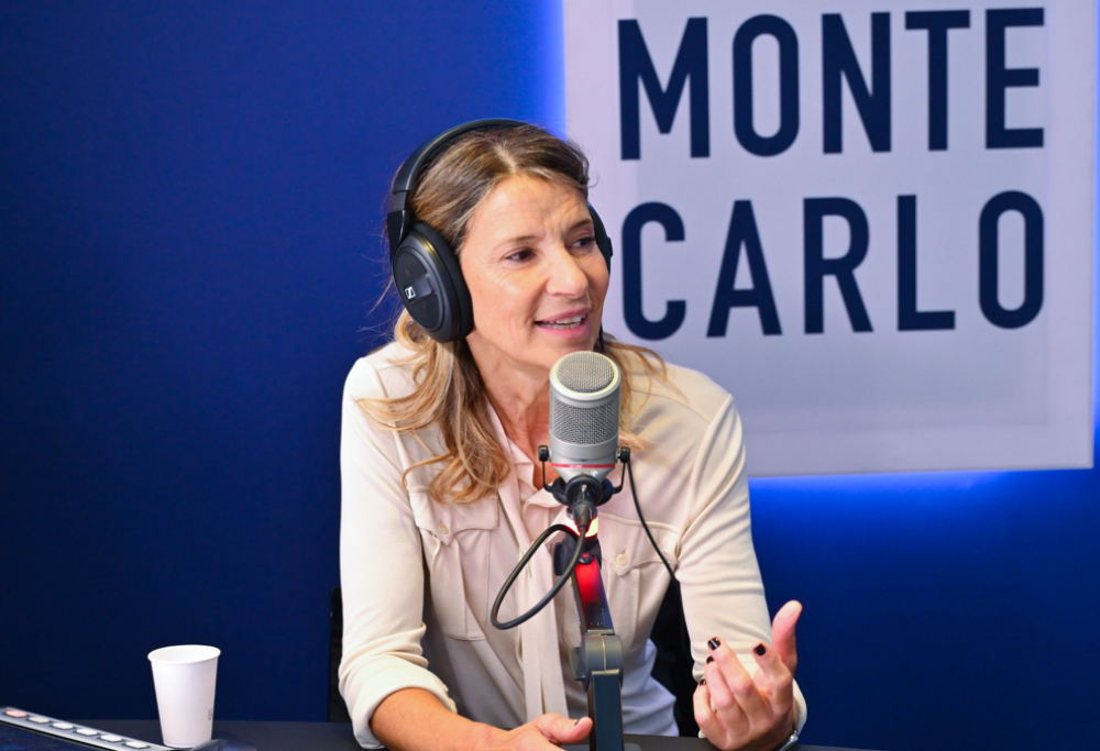 Silvia De Dominicis ospite di Radio Monte Carlo: le foto più belle