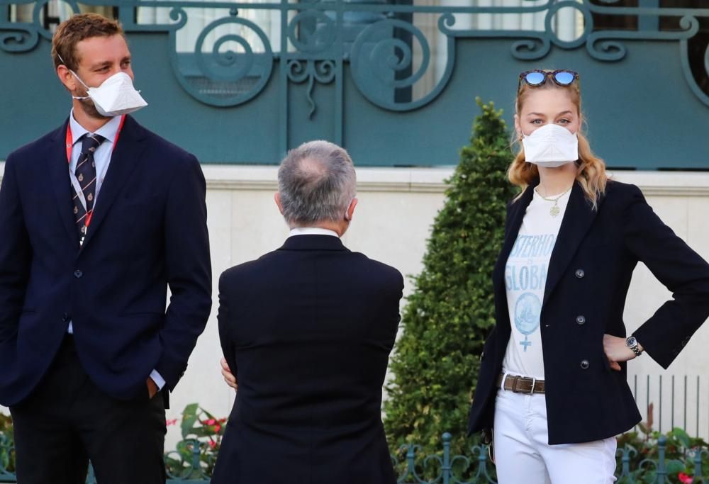 Anche Beatrice Borromeo assiste alle riprese mozzafiato del film interpretato da Leclerc!